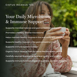 BioPure Green Tea Herbal Supplement ingredients close-up