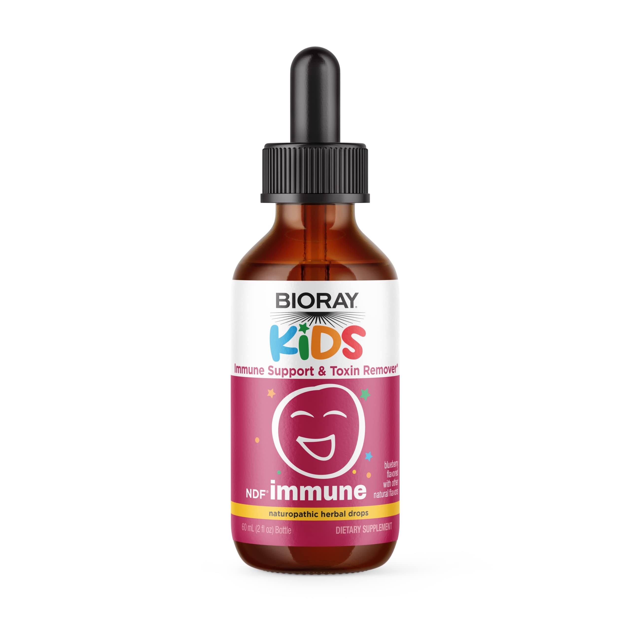 BIORAY Kids NDF daily wellness 151g supplement front view