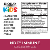 BIORAY Kids NDF daily wellness 151g supplement side view