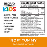 BIORAY Kids NDF Tummy 136g side view showing label details