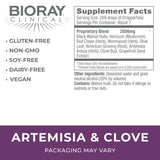 BIORAY Professional Artemisia & Clove Herbal Supplement bottle with label