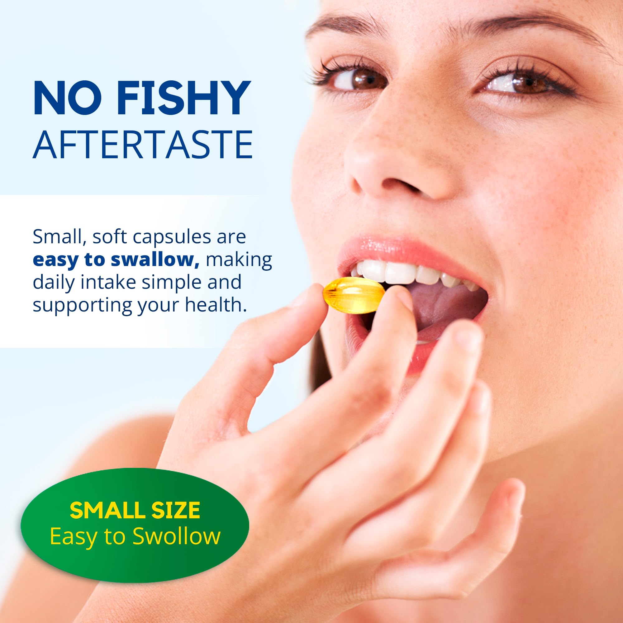 Biorixil Omega-3 Algal Oil Capsules close-up