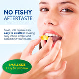 Biorixil Omega-3 Algal Oil Capsules close-up