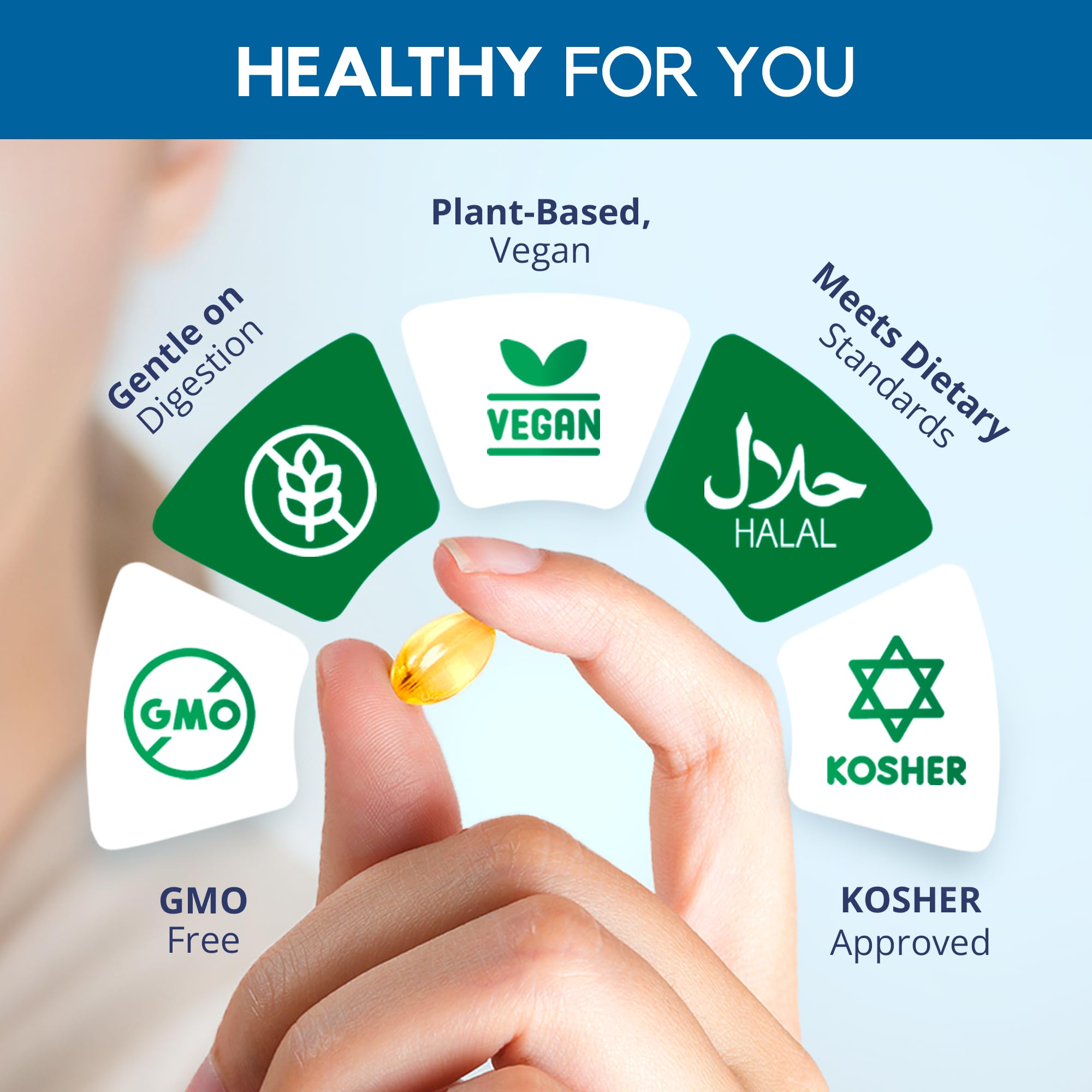 Biorixil Omega-3 Algal Oil Capsules packaging