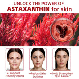 Biorizvo Astaxanthin 12mg capsules in hand