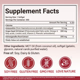 Biorizvo Astaxanthin 12mg product with a measuring spoon
