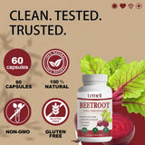 Biorootlabs Ginger Natural Supplement capsules close-up