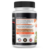 BioSchwartz Ashwagandha Capsules 500mg back label