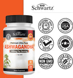 BioSchwartz Ashwagandha Capsules 500mg lifestyle scene
