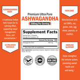 BioSchwartz Ashwagandha Capsules 500mg on a wooden table