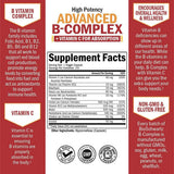 BioSchwartz B-Complex Vitamins with Vitamin C side view