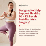 BioSchwartz Bariatric D3 + K2 tablets cherry strawberry flavour
