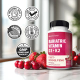 BioSchwartz Bariatric D3 + K2 tablets dissolving