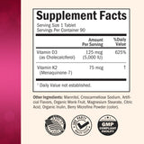 BioSchwartz Bariatric D3 + K2 tablets side view
