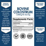 BioSchwartz Bovine Colostrum Capsules 1500mg bottle with label