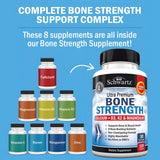 BioSchwartz Calcium Supplement 181g side view
