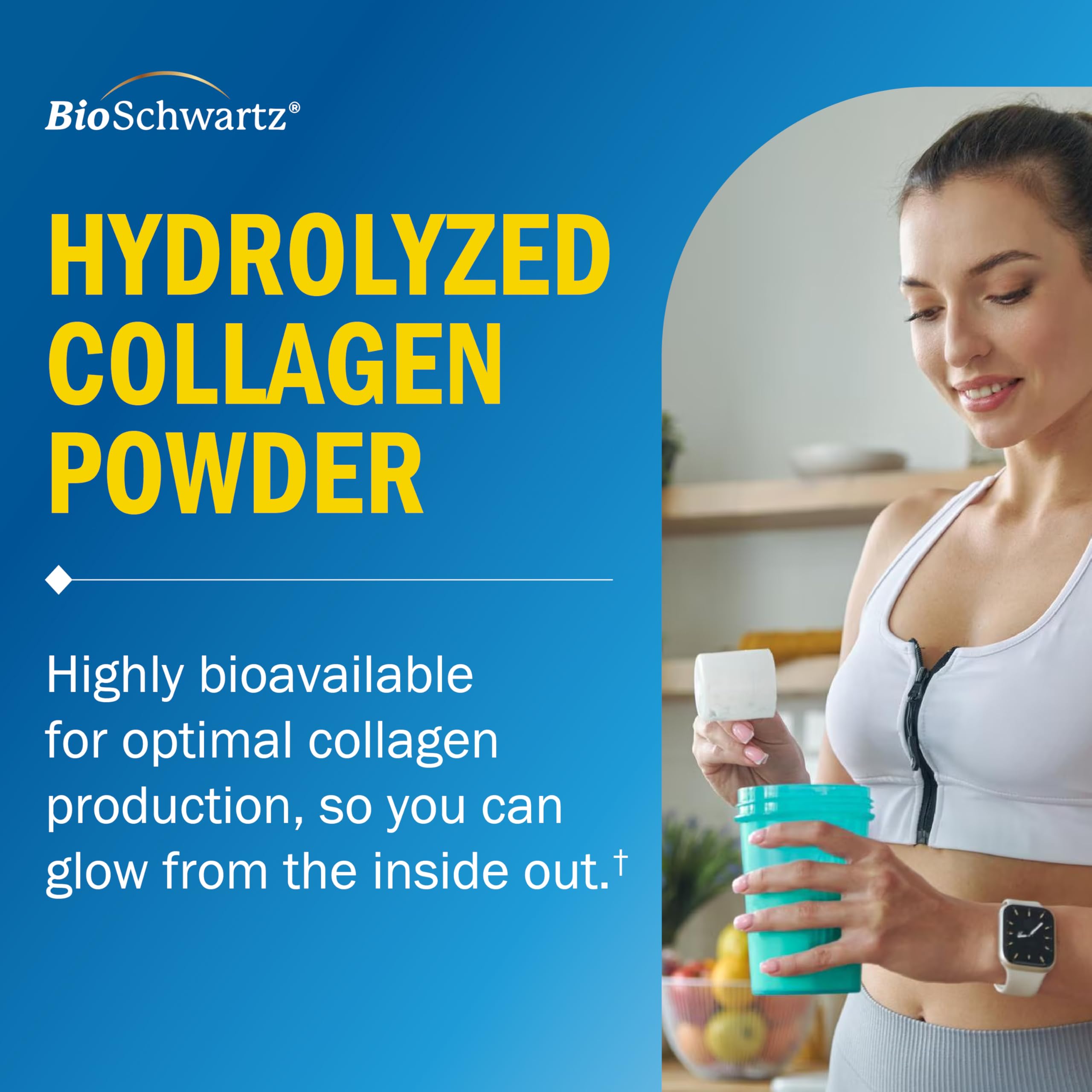 BioSchwartz Collagen Peptides Powder 454g packaging