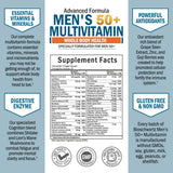 BioSchwartz Men's 50+ Multivitamin Capsules packaging