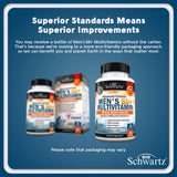 BioSchwartz Men's 50+ Multivitamin Capsules side view