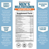BioSchwartz Men's Multivitamin 82g back view