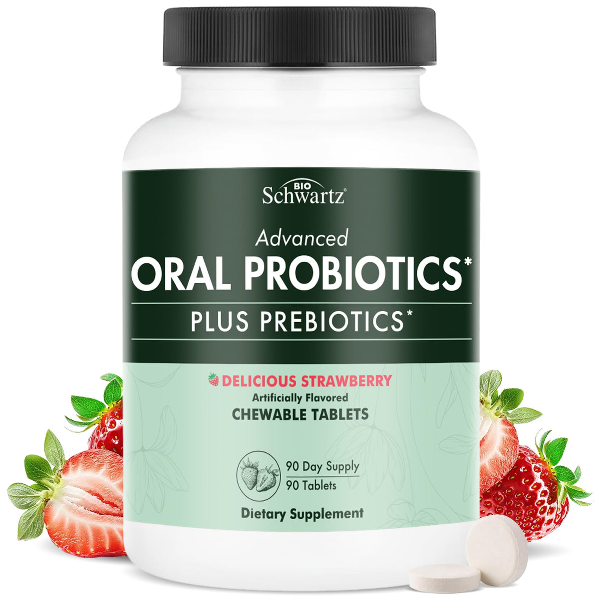 BioSchwartz Oral Probiotics 3 Billion CFU front view