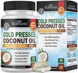 BioSchwartz Organic Coconut Oil Softgels front view