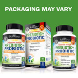 BioSchwartz Probiotic and Prebiotic Supplement side view showing capsule