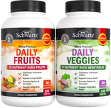 BioSchwartz Super Greens Fruit & Veggie Capsules front view