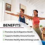BioSchwartz Super Greens Fruit & Veggie Capsules on a kitchen counter