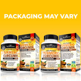 BioSchwartz Turmeric Curcumin 1500mg capsules close-up