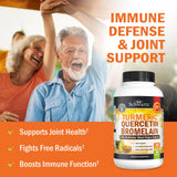 BioSchwartz Turmeric Curcumin capsules close-up