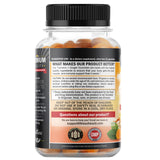 BioSchwartz Turmeric Curcumin & Ginger Gummies with a measuring spoon