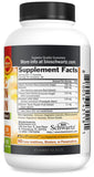 BioSchwartz Turmeric Curcumin Quercetin Bromelain bottle on a wooden table