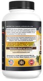 BioSchwartz Turmeric Curcumin Quercetin Bromelain capsule in hand