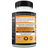 BioSchwartz Turmeric Ginger Supplement Capsules with measuring spoon