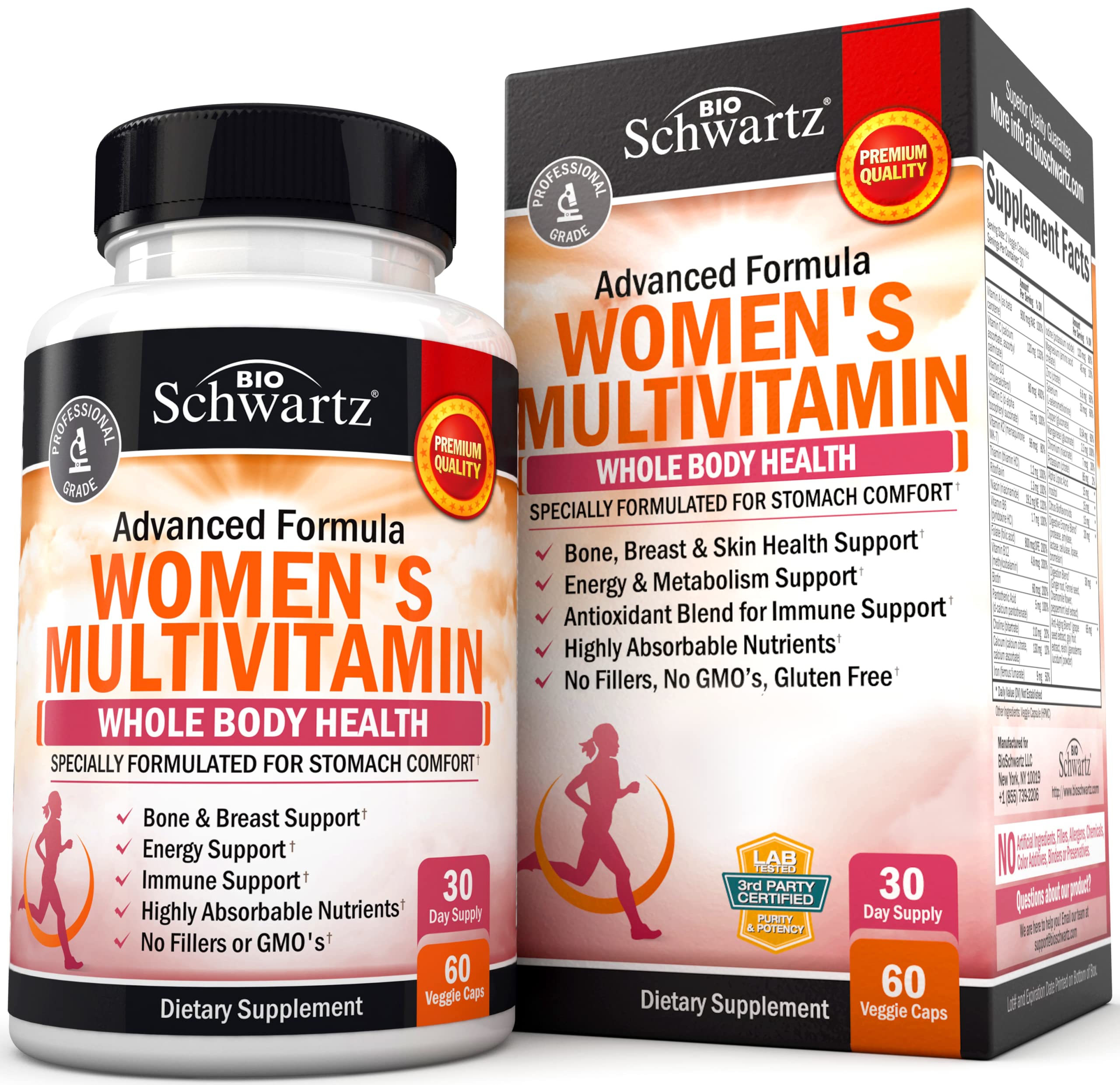 BioSchwartz Women's Multivitamin 100g front view