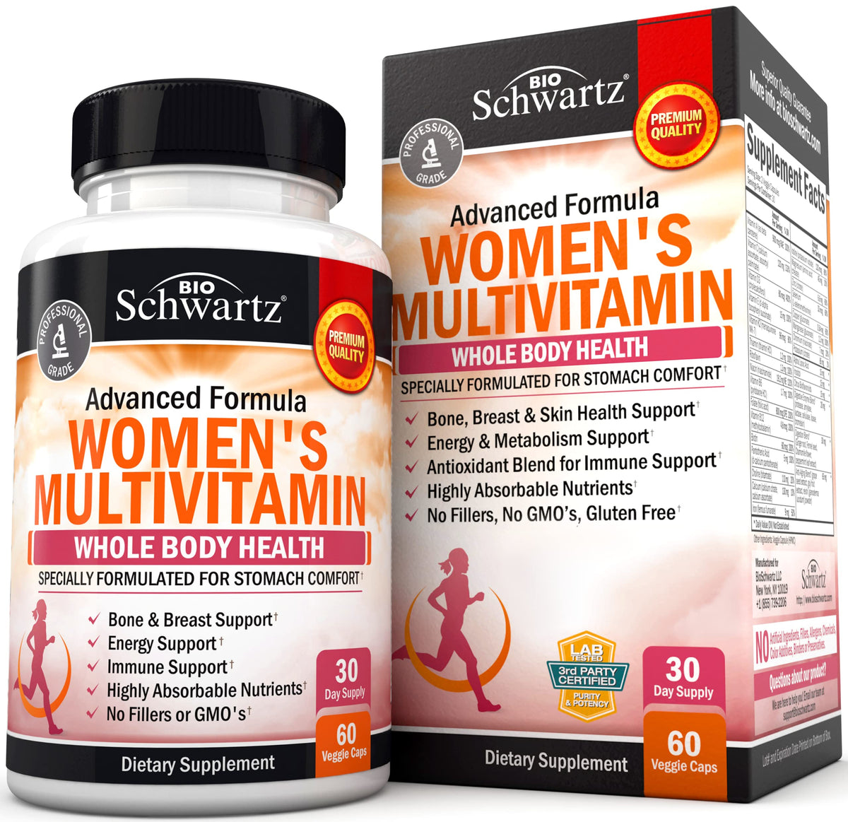 BioSchwartz Women's Multivitamin 100g front view