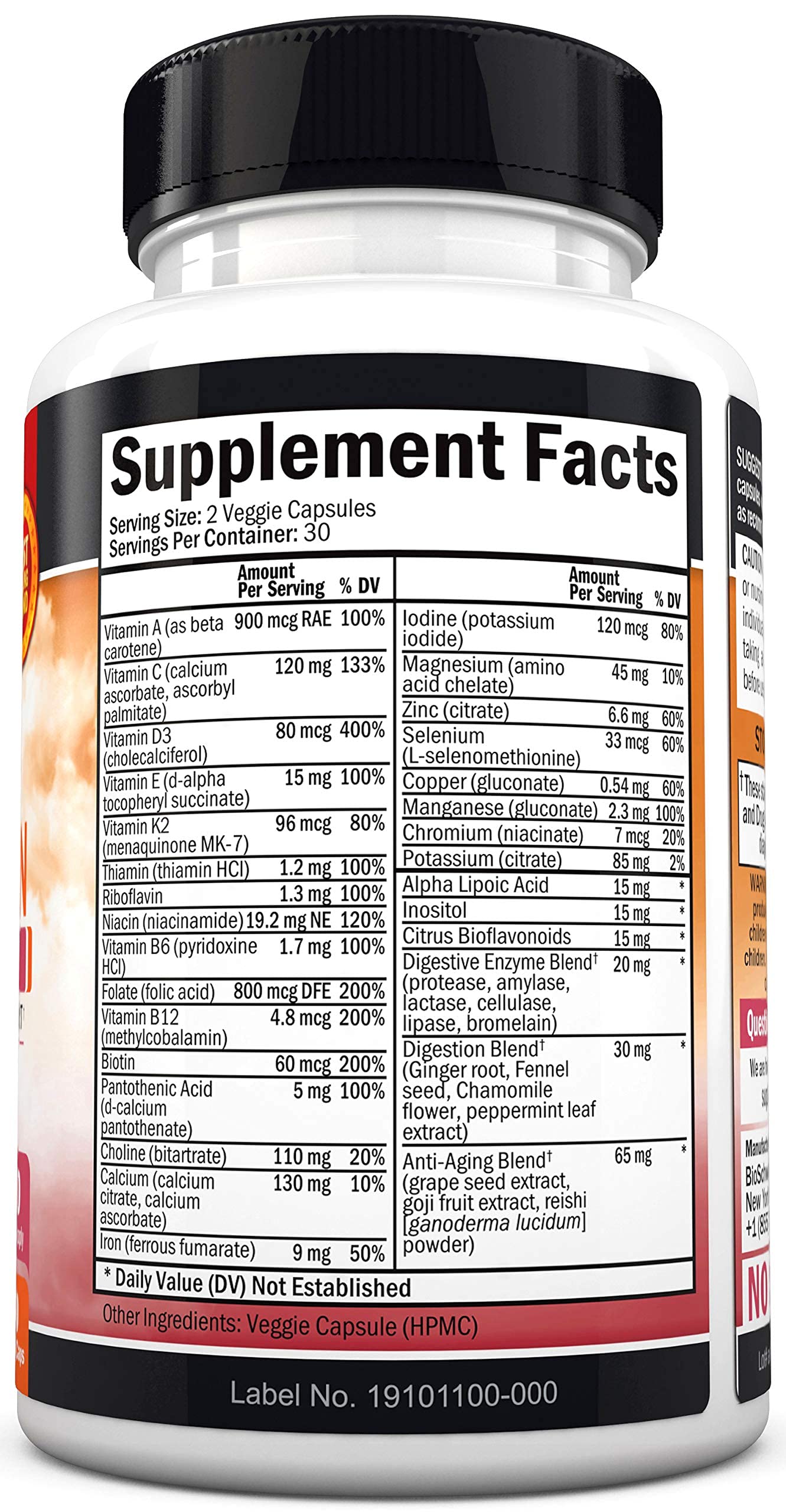 BioSchwartz Women's Multivitamin 100g packaging