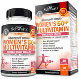 BioSchwartz Women's Multivitamin 50+ 60 Capsules front view