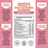 BioSchwartz Women's Multivitamin Gummies back view with ingredients