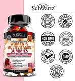BioSchwartz Women's Multivitamin Gummies lifestyle scene on kitchen counter