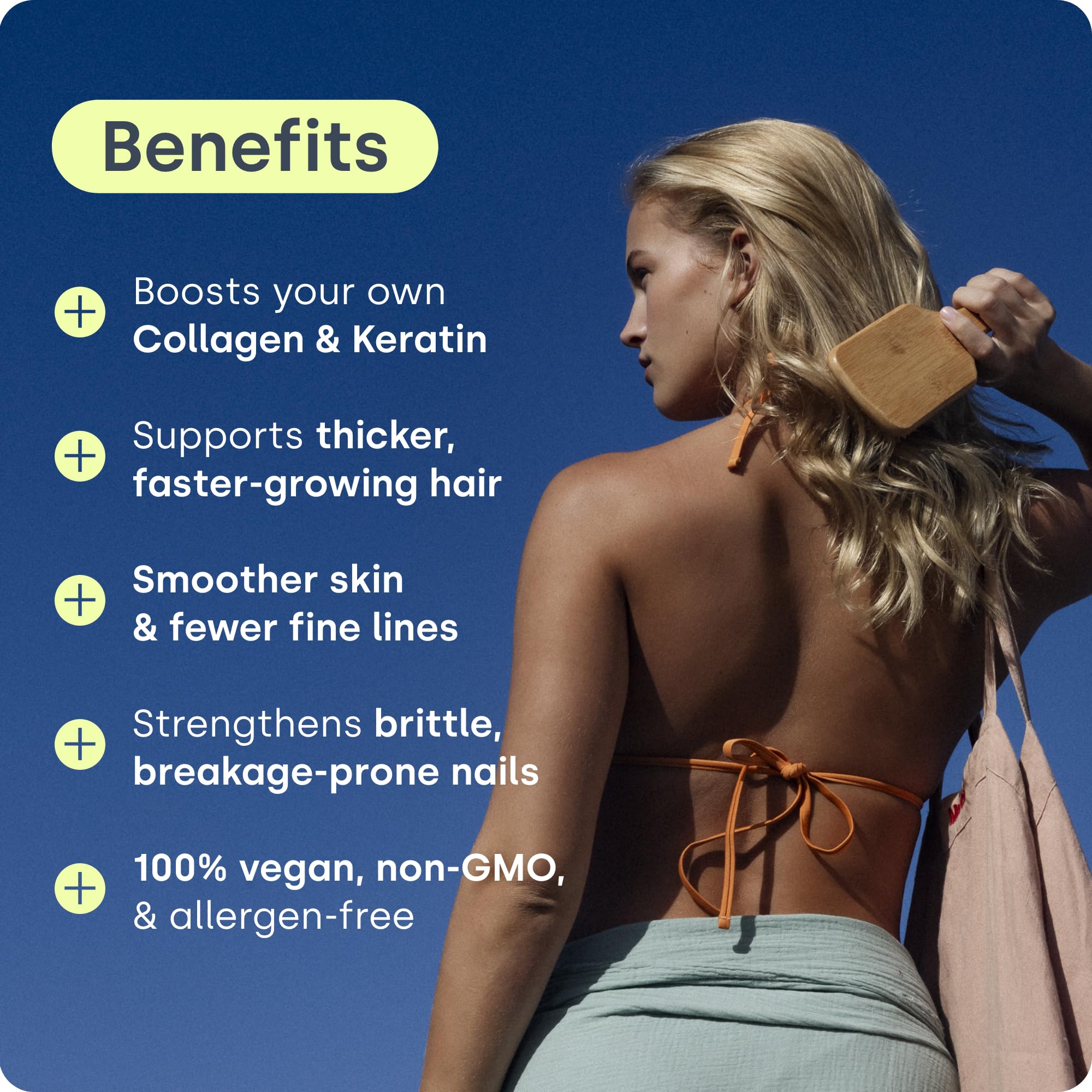 Biosil Collagen Generator 50g opened with capsules visible