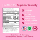 BioSource Labs B-Complex Daily Supplement 85g with citrus fruits