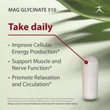 BIOSPEC NUTRITIONALS Magnesium Glycinate 510 bottle with label
