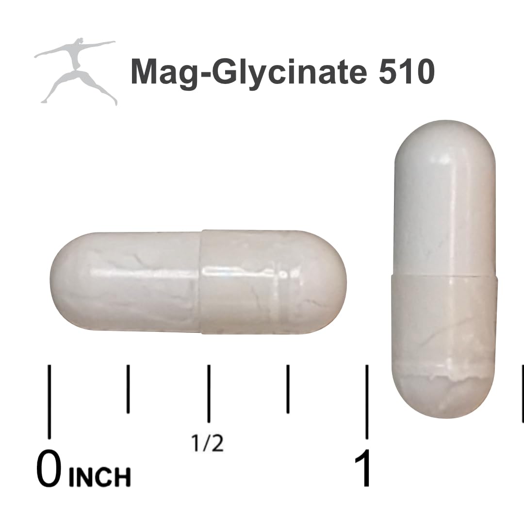 BIOSPEC NUTRITIONALS Magnesium Glycinate 510 with measuring spoon