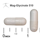 BIOSPEC NUTRITIONALS Magnesium Glycinate 510 with measuring spoon