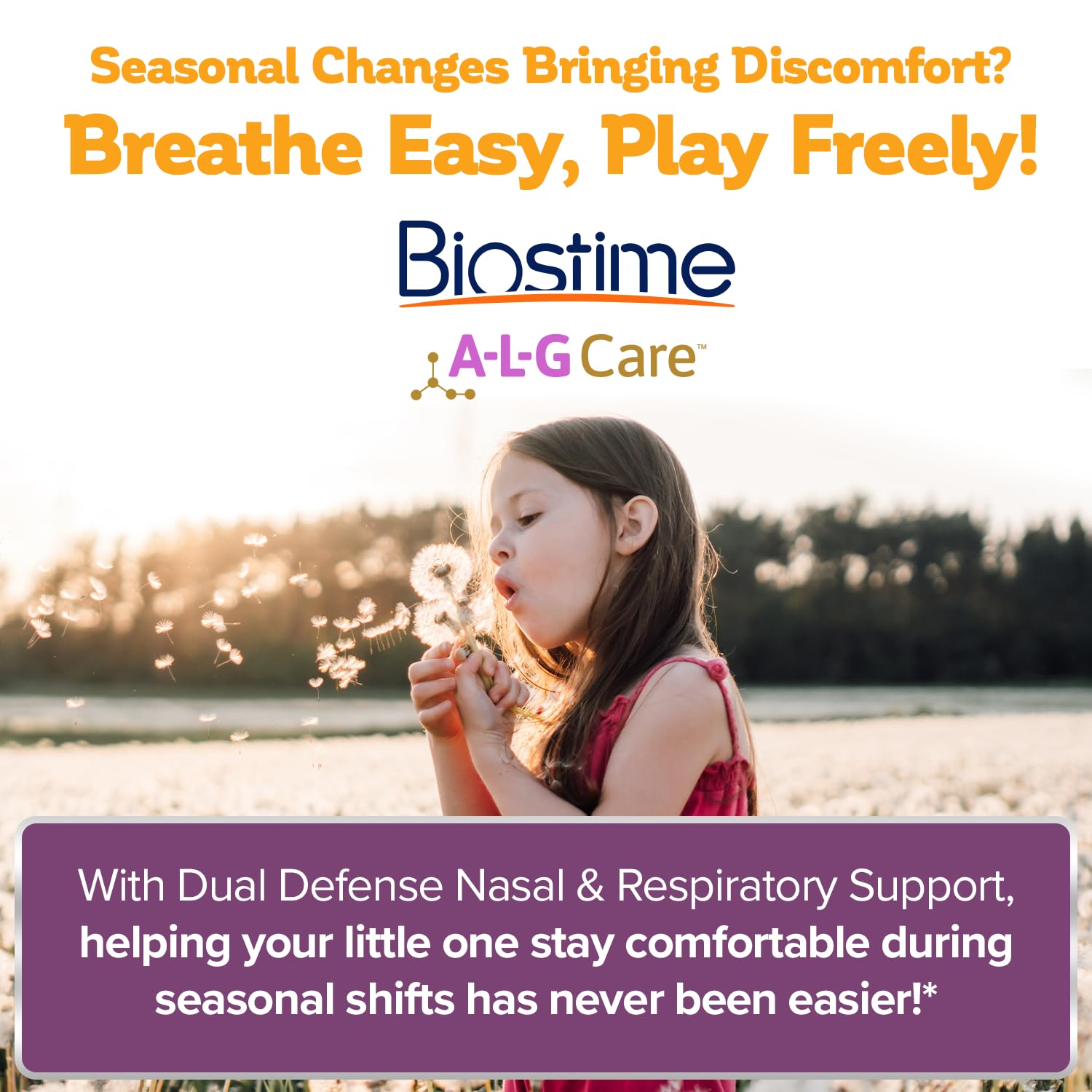 Biostime Kids Probiotic Supplement nutritional information
