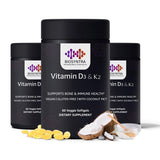 Biosyntra Vitamin D3 + K2 5000 IU softgel bottle front view