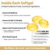 Biosyntra Vitamin D3 + K2 softgel ingredients list