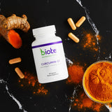Biote Curcumin Phytosome Supplement 68g capsules close-up